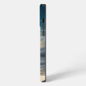 Etui iPhone 13 Pro Max Pleine lune sur l'océan (Côté gauche)