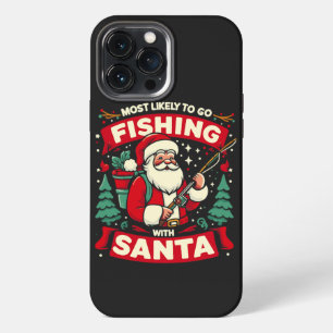 Etui iPhone 13 Pro Max Plus susceptible d'aller à la pêche avec le Père N