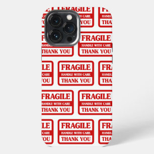 Etui iPhone 13 Pro Max Poignée fragile avec soin