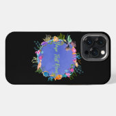 Etui iPhone 13 Pro Max Poisson Corail, Océan Bleu (Verso Horizontal)