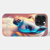 Etui iPhone 13 Pro Max Poney d'esprit 3D 3 (Verso Horizontal)