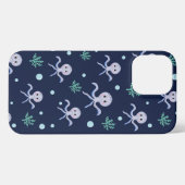 Etui iPhone 13 Pro Max Poulpe sous la mer motif pour enfants (Verso Horizontal)