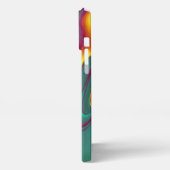 Etui iPhone 13 Pro Max Printemps Été Automne Fleurs Magie (Côté gauche)