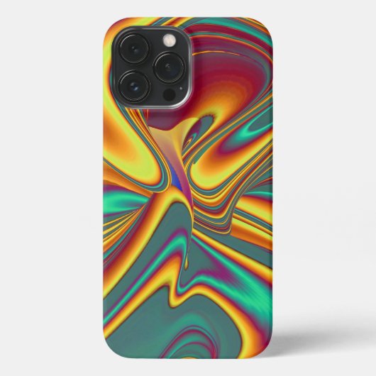 Etui iPhone 13 Pro Max Printemps Été Automne Fleurs Magie (Verso)