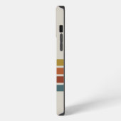 Etui iPhone 13 Pro Max Rayures Rétro (Côté gauche)