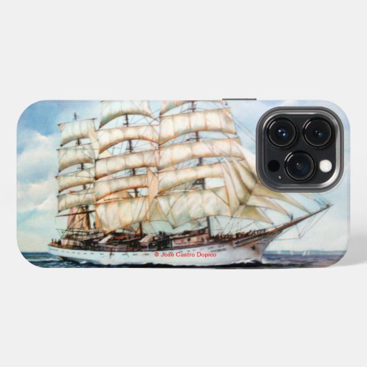 Etui iPhone 13 Pro Max Regata Cutty Shark (Verso Horizontal)