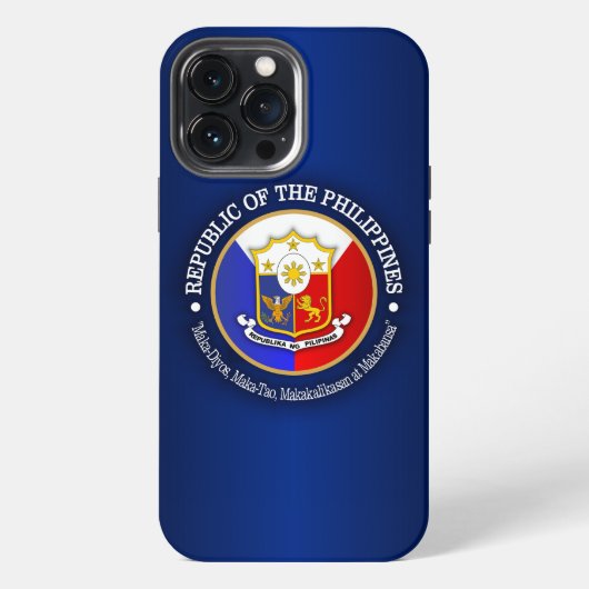 Etui iPhone 13 Pro Max République des Philippines (Verso)