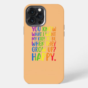 Etui iPhone 13 Pro Max Resto Sensibilisation LGBT Parents Maman Papa Fier