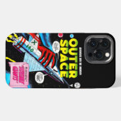 Etui iPhone 13 Pro Max Retro Sci-Fi Adventure Outer Space Comics Couvertu (Verso Horizontal)