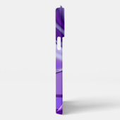 Etui iPhone 13 Pro Max Rêves arc-en-ciel à fleurs violettes (Côté droit)