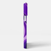 Etui iPhone 13 Pro Max Rêves arc-en-ciel à fleurs violettes (Côté droit)