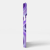 Etui iPhone 13 Pro Max Rêves arc-en-ciel à fleurs violettes (Côté droit)