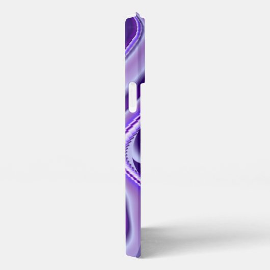 Etui iPhone 13 Pro Max Rêves arc-en-ciel à fleurs violettes (Côté droit)