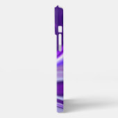 Etui iPhone 13 Pro Max Rêves arc-en-ciel à fleurs violettes (Côté gauche)