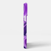 Etui iPhone 13 Pro Max Rêves arc-en-ciel à fleurs violettes (Côté droit)