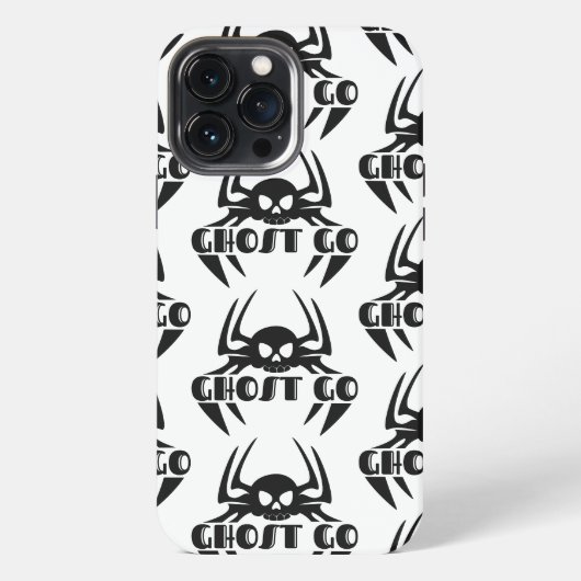Etui iPhone 13 Pro Max Saison Éffrayante de Ghost Go (Verso)