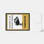 Etui iPhone 13 Pro Max Security Camera (Verso Horizontal)