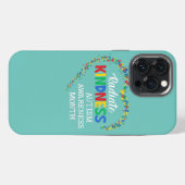 Etui iPhone 13 Pro Max Sensibilisation sur l'autisme Spécial Ed Enseignan (Verso Horizontal)
