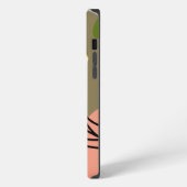 Etui iPhone 13 Pro Max Sites abstraits intéressants avec feuilles (Côté gauche)