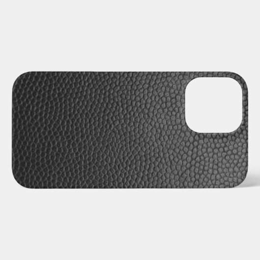 Etui iPhone 13 Pro Max Snakeskin noir (Verso Horizontal)