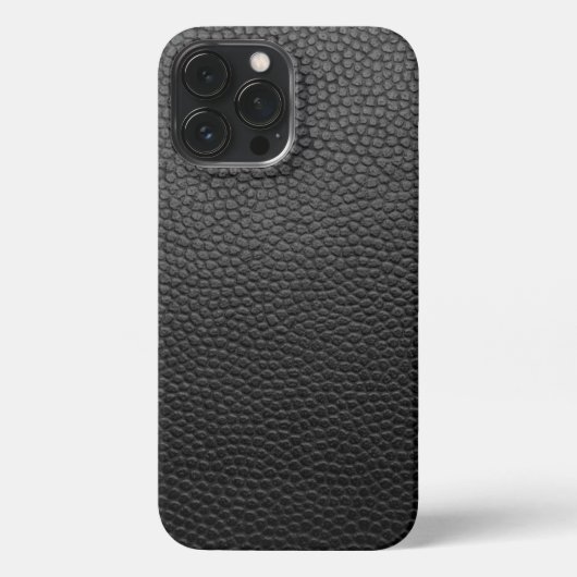 Etui iPhone 13 Pro Max Snakeskin noir (Verso)
