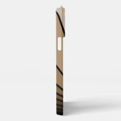 Etui iPhone 13 Pro Max Soleil Art déco bronzé (Côté droit)