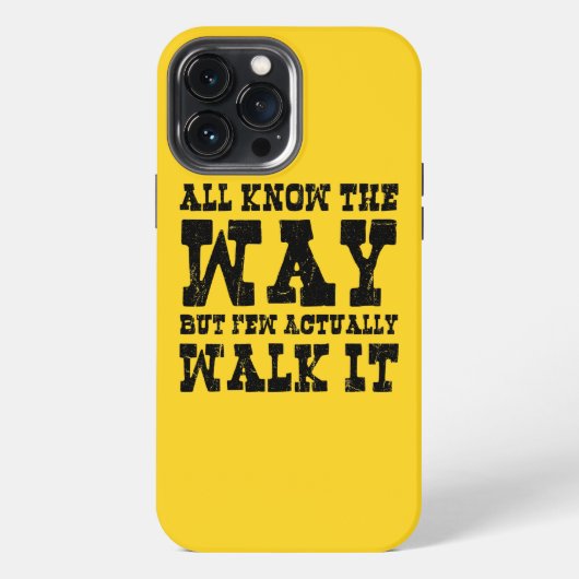 Etui iPhone 13 Pro Max Spaghetti Western de style Bouddhisme Zen (Verso)