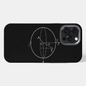 Etui iPhone 13 Pro Max Sphère Bloch | Physique / Maths Quantum Bit (Verso Horizontal)