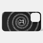 Etui iPhone 13 Pro Max Spirale pour i sur noir solide (Verso Horizontal)