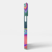 Etui iPhone 13 Pro Max Spirit of Summer Breeze, Rainbowart Abstrait 3D (Côté droit)