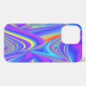 Etui iPhone 13 Pro Max Spirit of Summer Breeze, Rainbowart Abstrait 3D (Verso Horizontal)