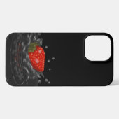 Etui iPhone 13 Pro Max Splashing strawberry (Verso Horizontal)