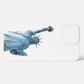 Etui iPhone 13 Pro Max Statue de la liberté (Verso Horizontal)