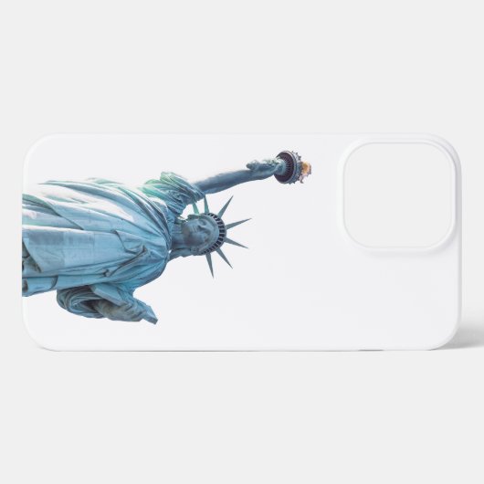 Etui iPhone 13 Pro Max Statue de la liberté (Verso Horizontal)