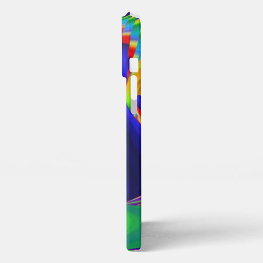 Etui iPhone 13 Pro Max Summerrainbow, Rainbowart 3D Abstrait (Côté gauche)