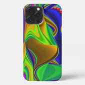 Etui iPhone 13 Pro Max Summerrainbow, Rainbowart 3D Abstrait (Verso)