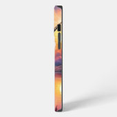 Etui iPhone 13 Pro Max Sunset Lake River Unicorn Seven (Côté gauche)