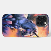 Etui iPhone 13 Pro Max Sunset Lake River Unicorn Seven (Verso Horizontal)