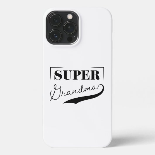 Etui iPhone 13 Pro Max Super grand-mère (Verso)
