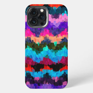 Etui iPhone 13 Pro Max Tache de couleur de peinture au pinceau