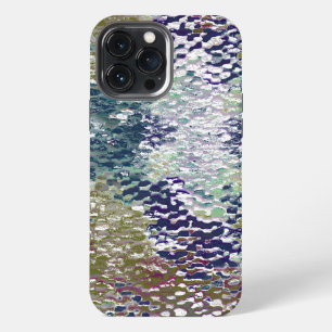 Etui iPhone 13 Pro Max Taches et éclaboussures de peinture sous verre mar