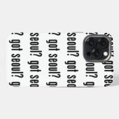 Etui iPhone 13 Pro Max t'as Séoul ? (Verso Horizontal)