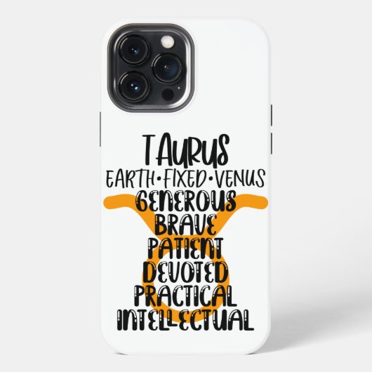 Etui iPhone 13 Pro Max Taurus (Verso)