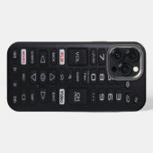 Etui iPhone 13 Pro Max Télécommande fausse (Verso Horizontal)