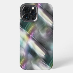 Etui iPhone 13 Pro Max Texture argentée pour des couleurs chrome et numér