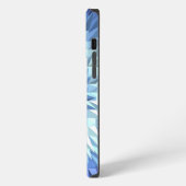 Etui iPhone 13 Pro Max texture géométrique polygonale abstraite (Côté gauche)