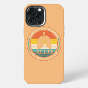 Etui iPhone 13 Pro Max Thérapeute Respiratoire Entend Les Alarmes Vent RT