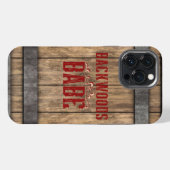 Etui iPhone 13 Pro Max Tonneau de Whisky Backwoods Babe (Verso Horizontal)