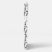 Etui iPhone 13 Pro Max Tricot Aiguilles Artisanat Monogramme coque iphone (Côté droit)