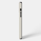 Etui iPhone 13 Pro Max Uni gris-beige (Côté gauche)